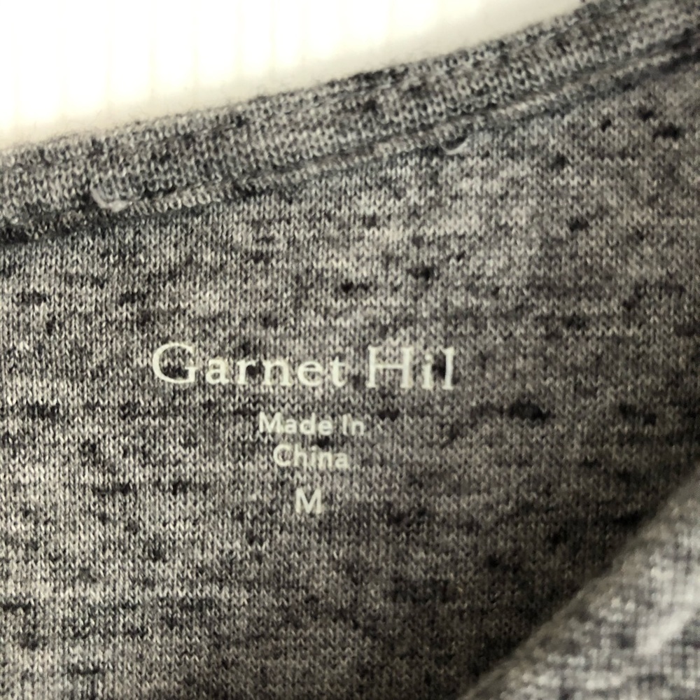GARNET HILL HEATHERED RUFFLE HEM‎ DRESS - Picture 3 of 4